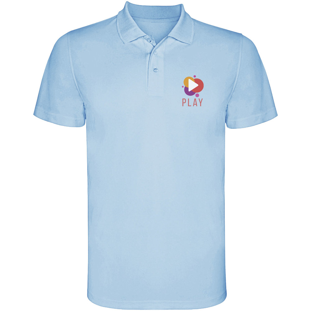 Monzha 150 g/m² sportpolo met korte mouwen voor heren
