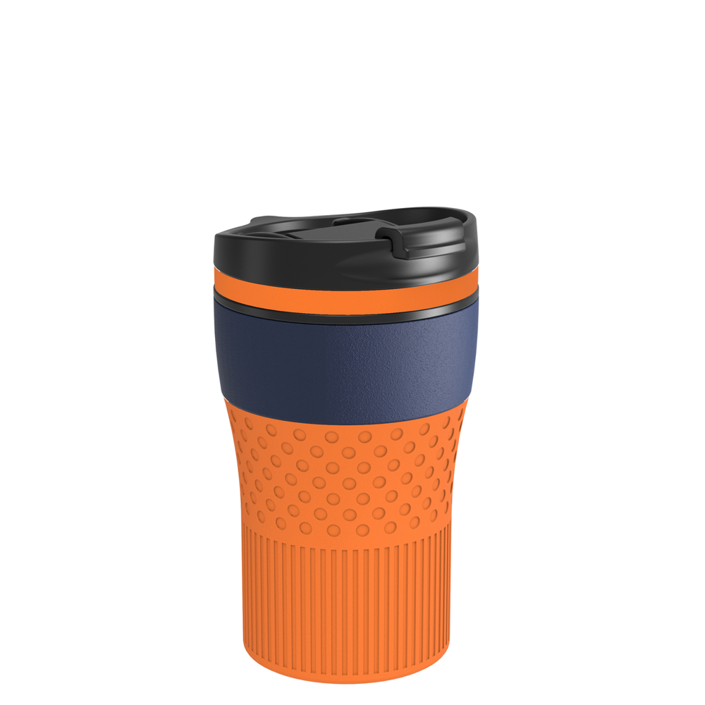 Thermobeker RETUMBLER-BAYAMO CORPORATE - oranje, navy, zwart