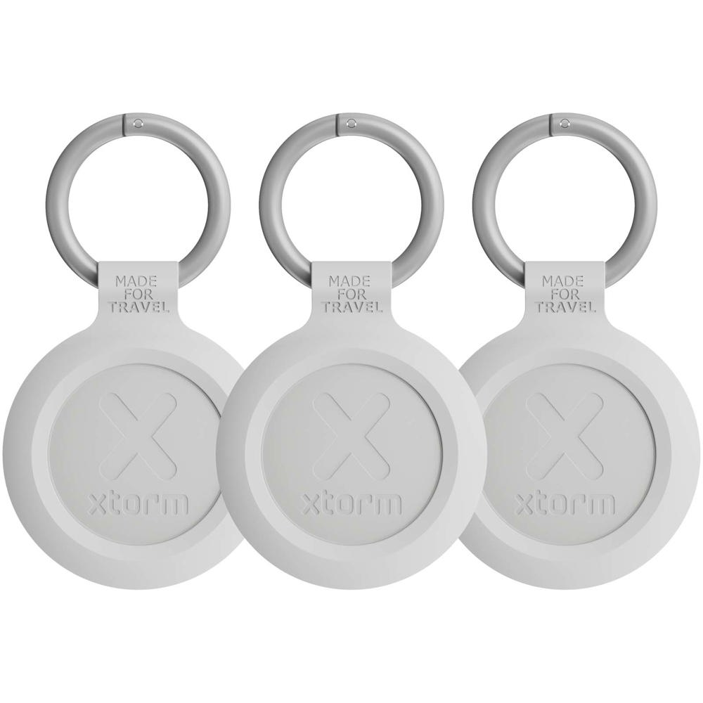 Xtorm XTAG2GA 3-pack waterbestendig reistags - Aswit gemêleerd