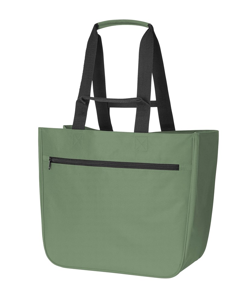 shopper SOFTBASKET - jade groen