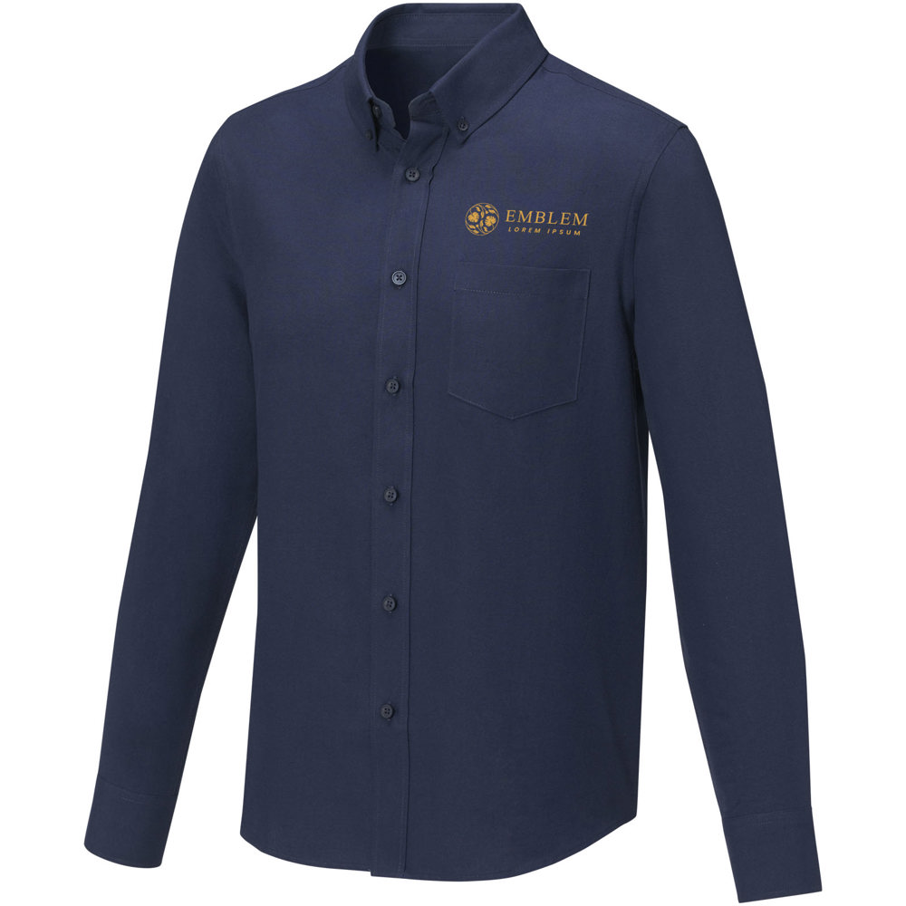 Pollux 130 g/m² herenoverhemd met lange mouwen