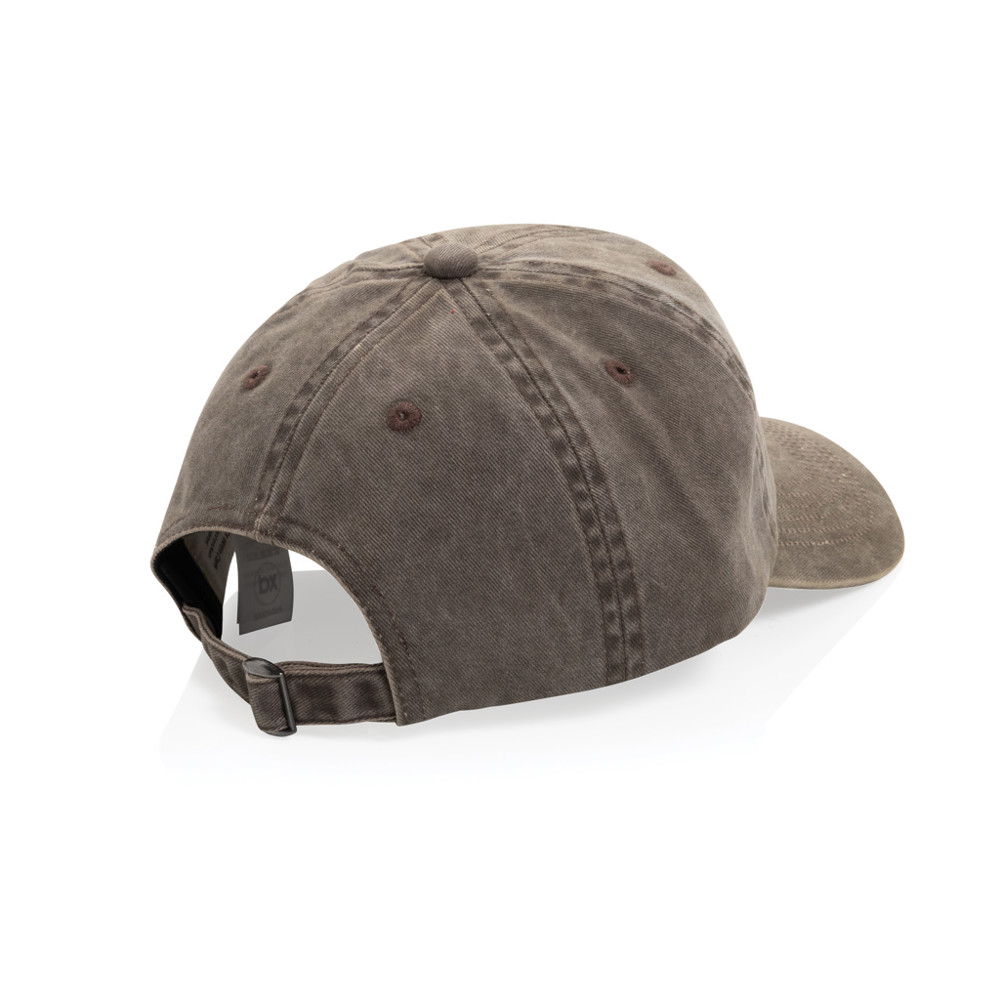 BEAU AWARE™ Washed 6 panel 270gsm cotton twill cap