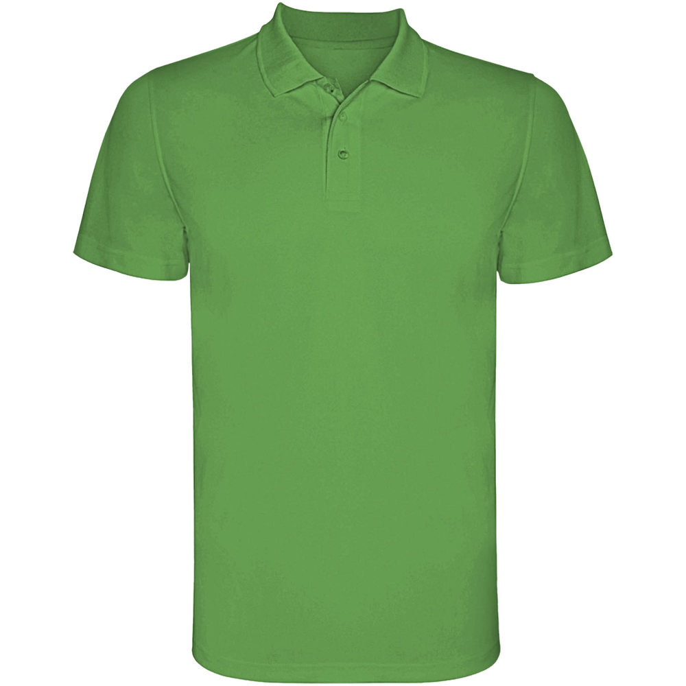 Monzha 150 g/m² sportpolo met korte mouwen voor heren - Varen groen