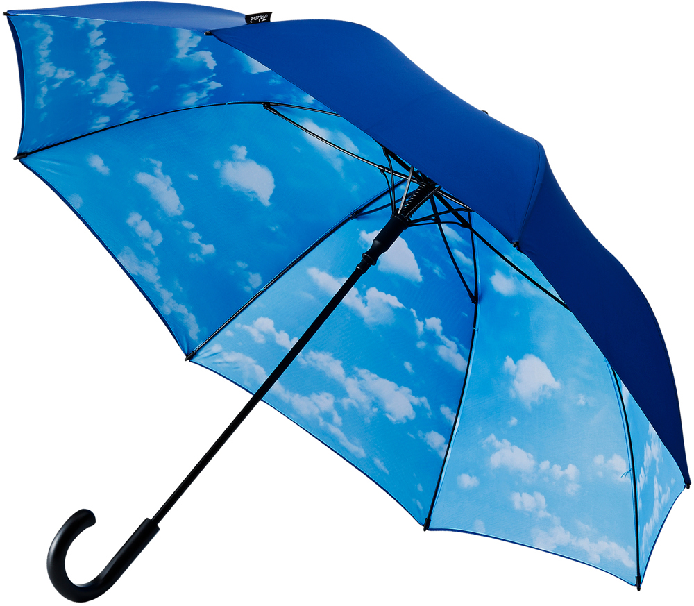 FALCONE - Grote paraplu - Automaat - Windproof -  120 cm - blauw (± PMS 280C)