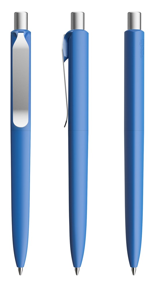 Prodir DS8 PSR Soft Touch Metal Clip - Dark Blue R54 Soft Touch