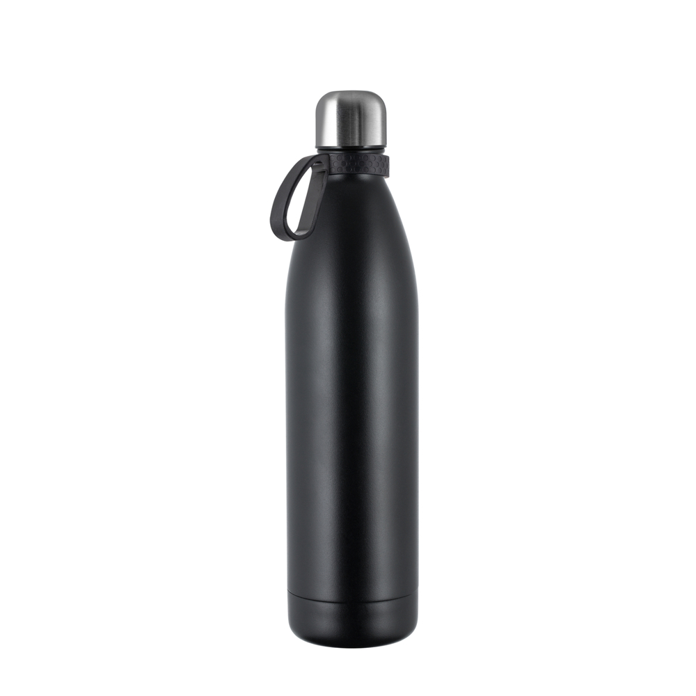 Thermofles RETUMBLER-NIZZA XL - zwart, zilver