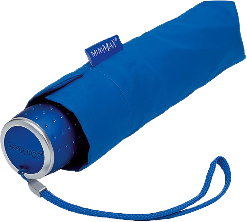 MINIMAX - Opvouwbaar - Handopening - Windproof -  100 cm - Kobalt blauw
