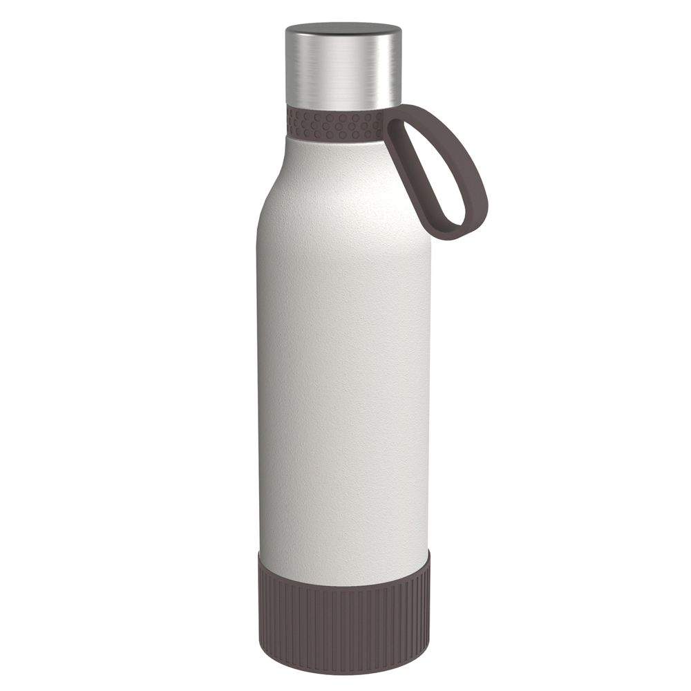 Fles RETUMBLER-myTOULON II 820 - bruin, zilver, wit