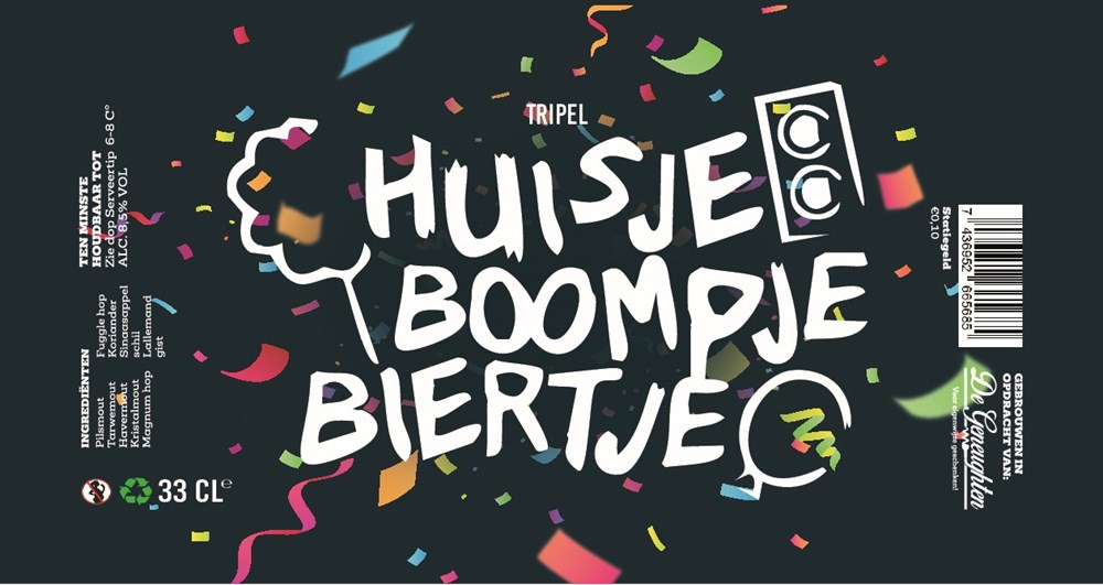 Speciaalbier Huisje, Boompje, Biertje Tripel - 33cl