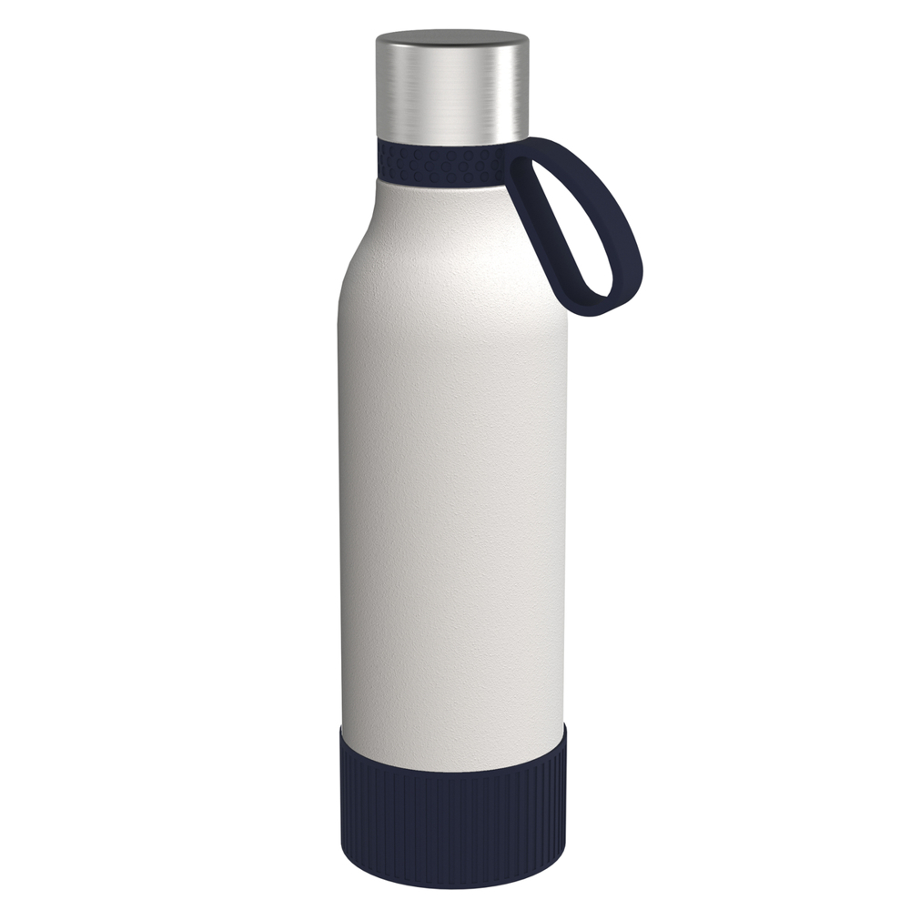 Fles RETUMBLER-myTOULON II 820 - zilver, wit, navy