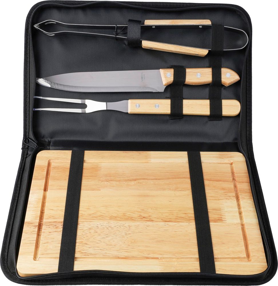 Roestvrijstalen barbecueset Kathleen