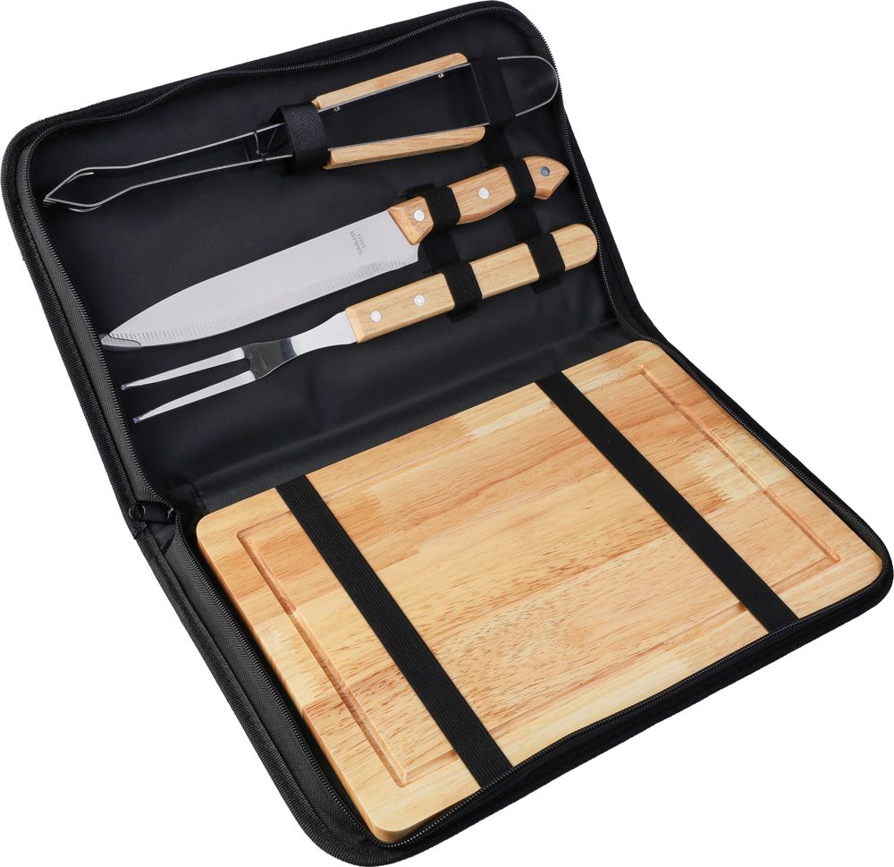 Roestvrijstalen barbecueset Kathleen