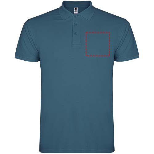 Star 200 g/m² herenpolo met korte mouwen