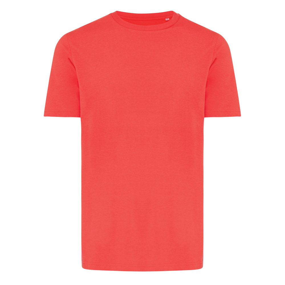 IQONIQ Brett gerecycled katoen t-shirt - luscious red (± PMS 17-1663TCX)