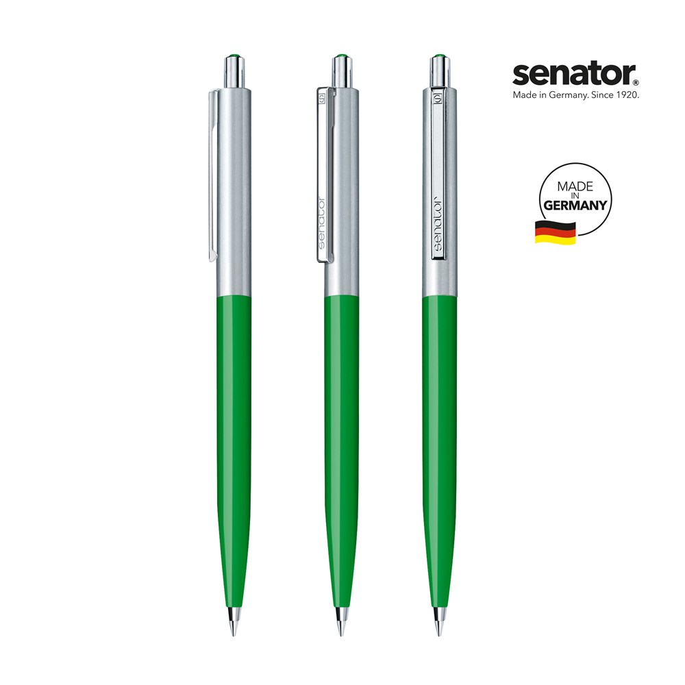 senator® Point Metal  retractable pen - groen 347