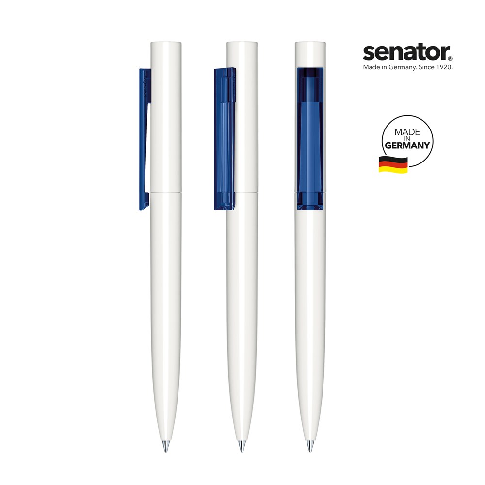 senator® Headliner  Polished  Basic Twist ballpoint pen - blauw 2757