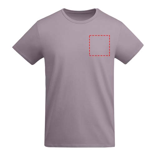 Breda 175 g/m² biologisch katoenen herenshirt met korte mouwen