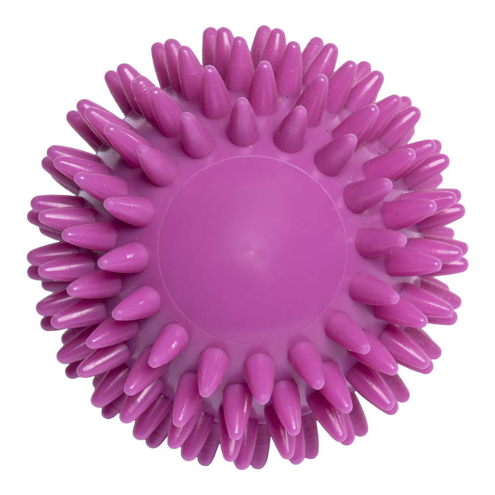 Massagebal / Egelbal met rond reliëf (78 mm, kleur op maat), "Made in Germany"