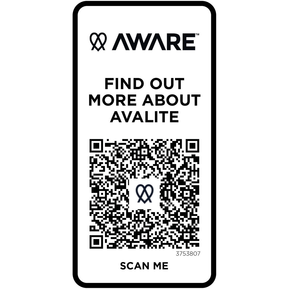 Avalite 160 g/m² unisex Aware™ gerecycled T-shirt met korte mouwen
