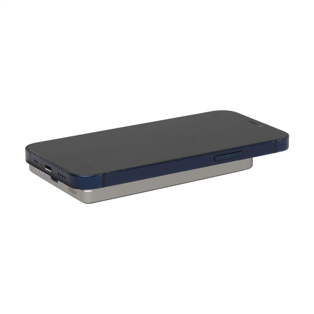 Wireless RCS Recycled Alu Magsafe Powerbank 5000