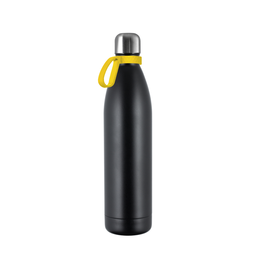 Thermofles RETUMBLER-NIZZA XL - zwart, zilver, geel