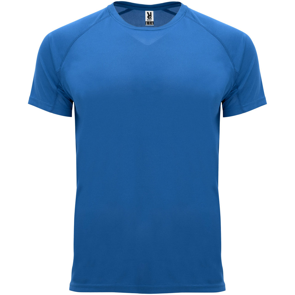 Bahrain 135 g/m² sportshirt met korte mouwen voor heren - Koningsblauw