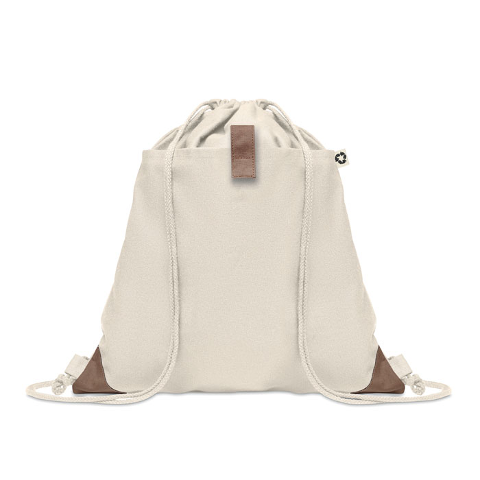PANDA BAG - Trekkoord rugzak - beige