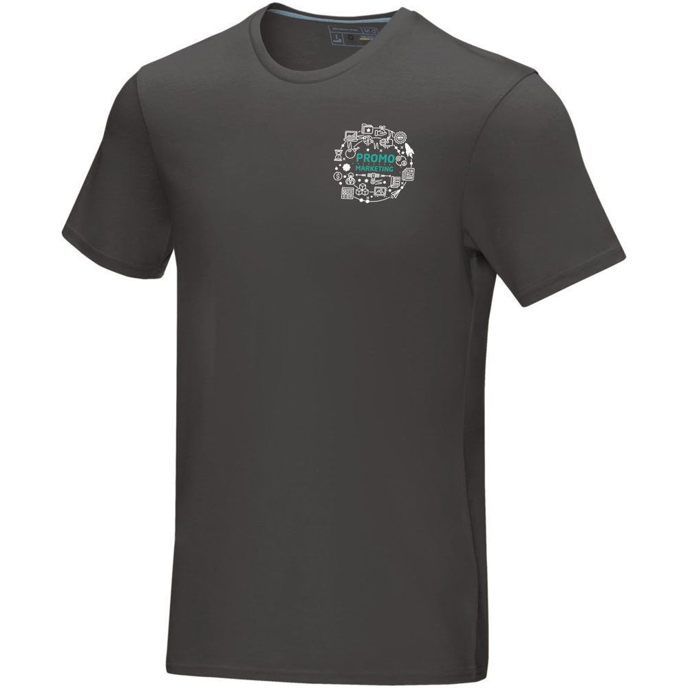 Azurite heren T-shirt met korte mouwen biologisch textiel