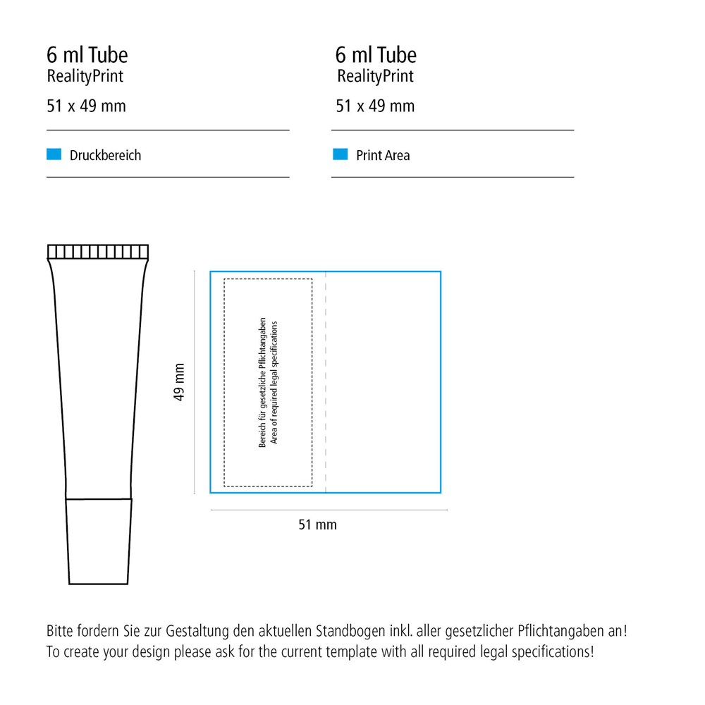 Lippenbalsem, 6 ml (wit)