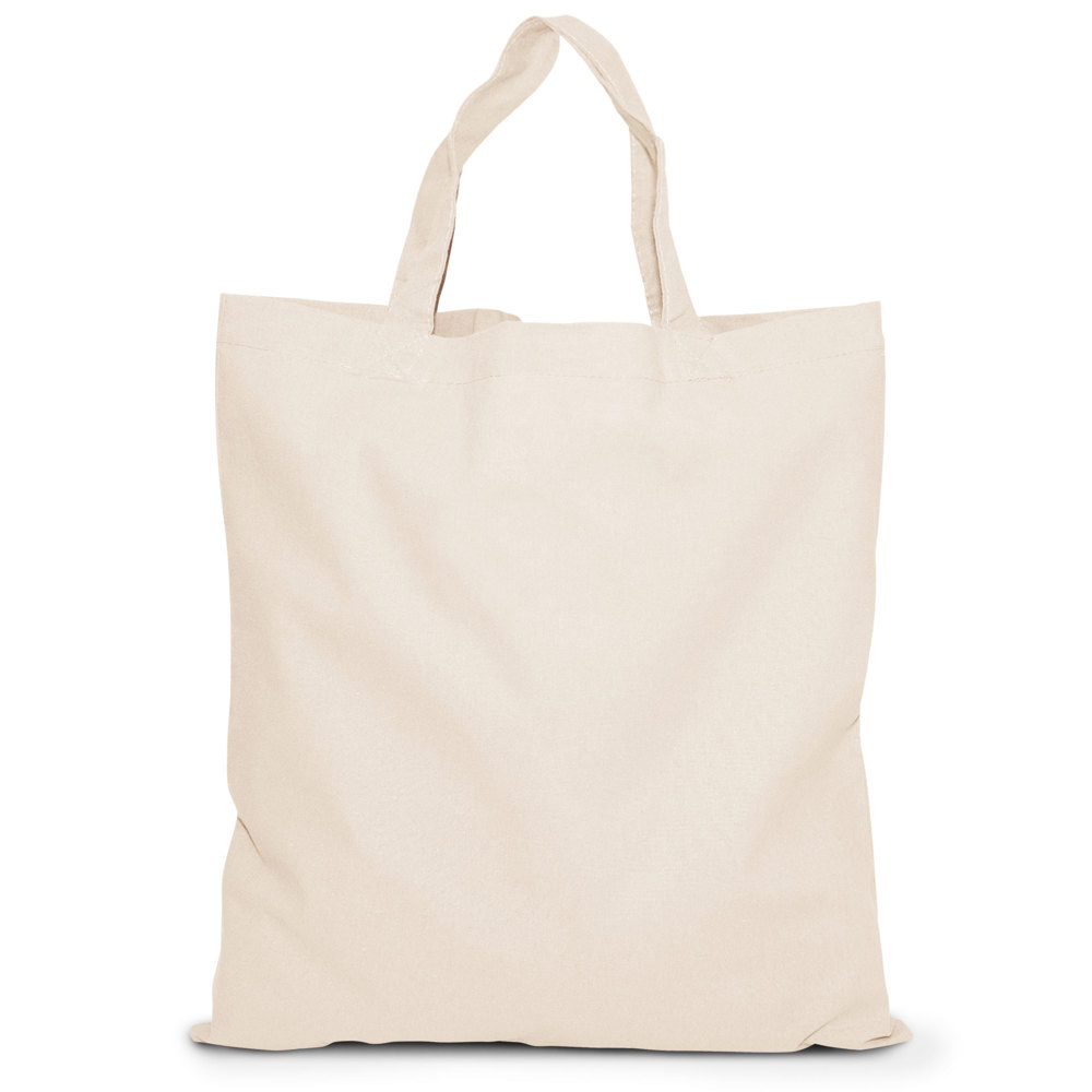 KAPSTADT – Katoenen tas met korte handvatten - Naturel