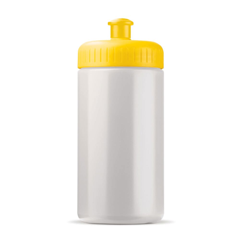 Sportbidon Bio basis 500ml basic - Wit / Geel
