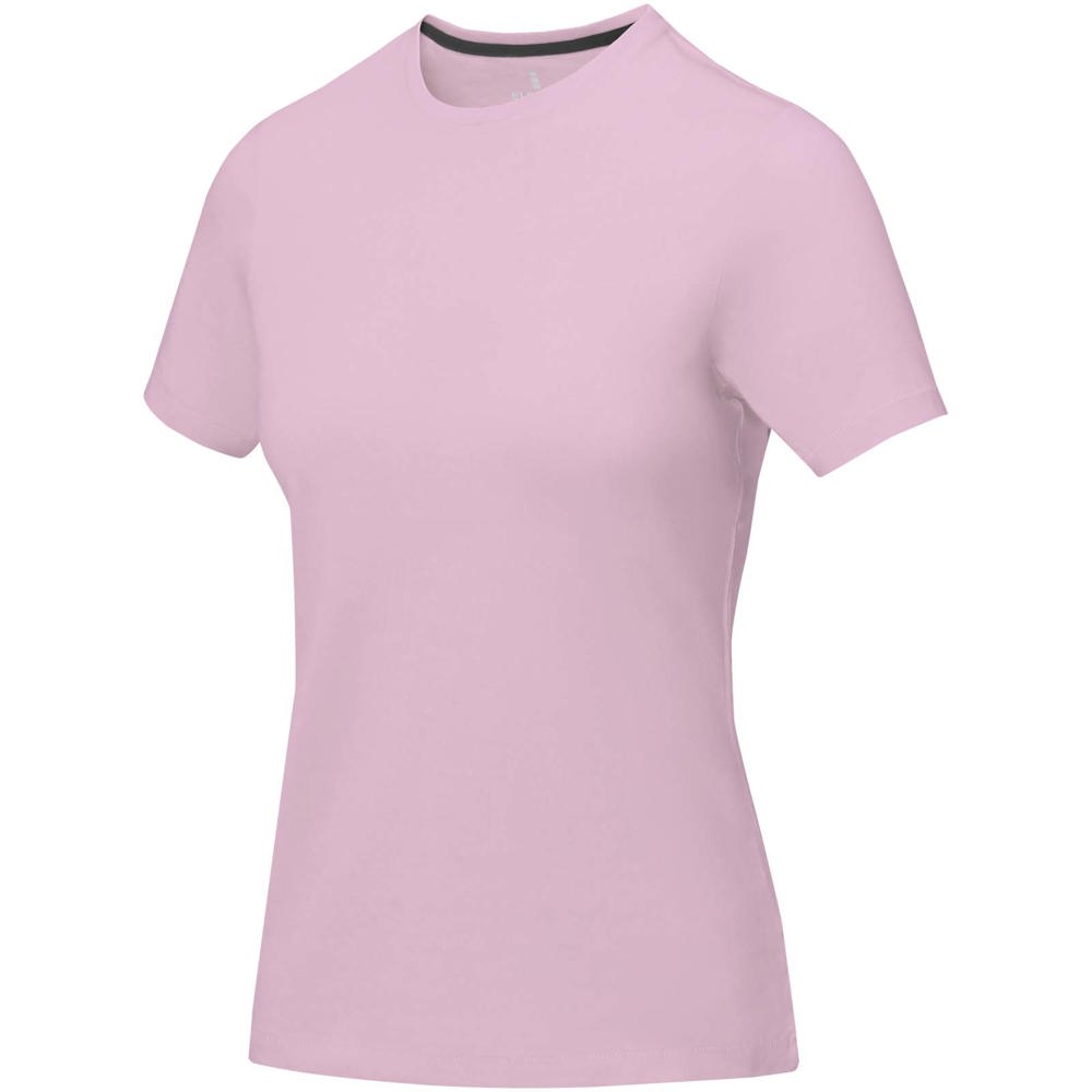 Nanaimo dames t-shirt met korte mouwen - Lichtroze