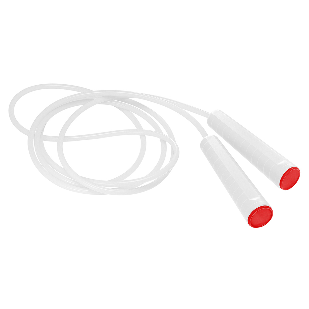 Springtouw - wit/rood/wit
