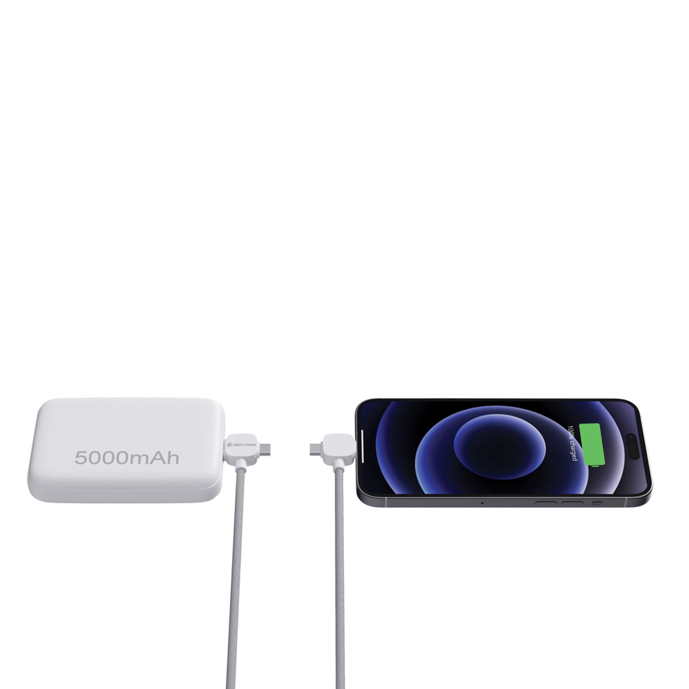 Urban Vitamin Stockton 65W gerecycled TPE/PET magn. kabel
