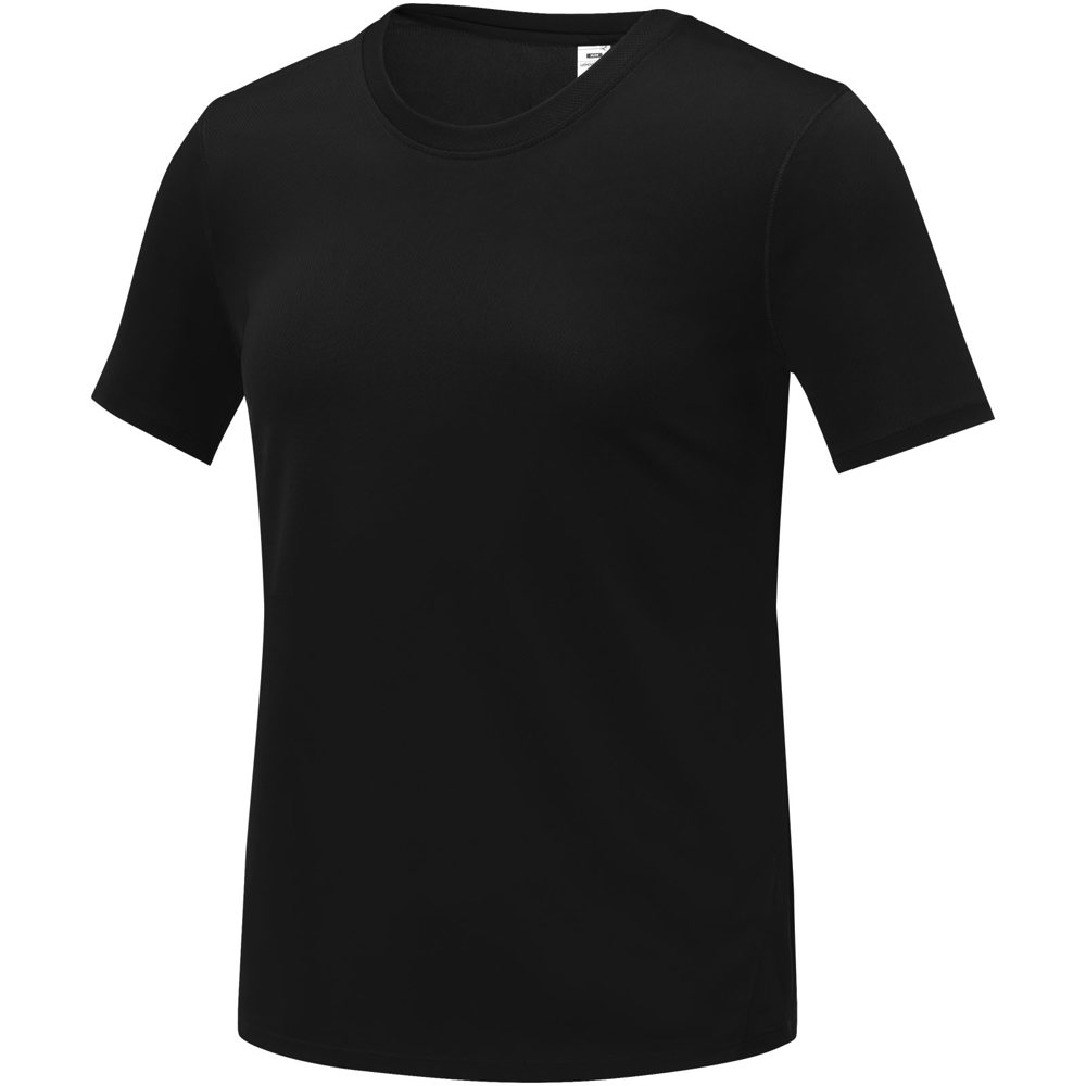Kratos 105 g/m² cool fit dames T-shirt met korte mouwen - Zwart