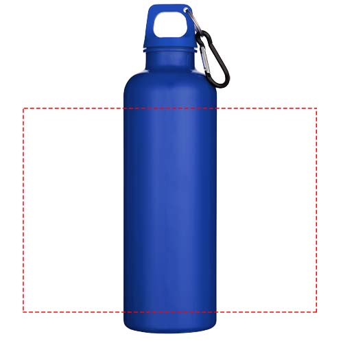 Oregon 750 ml effen RCS gerecycleerde plastic drinkfles met karabijnhaak