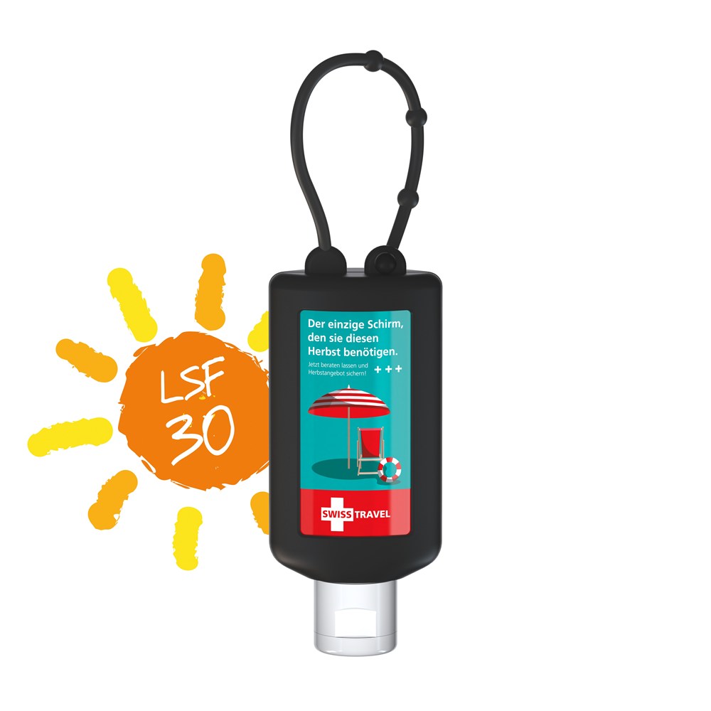 Zonnemelk, Bumper 50 ml, zwart, Body Label