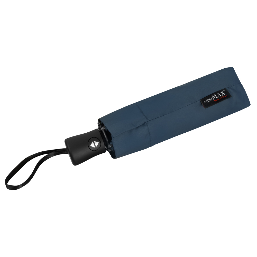MINIMAX - Opvouwbaar - Automatisch openen en sluiten - Windproof -  90 cm - Marine blauw