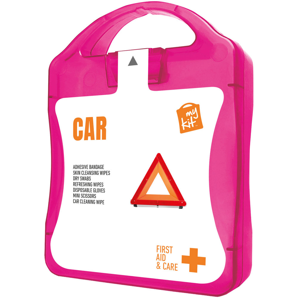 Mykit Auto Set - Transparant magenta