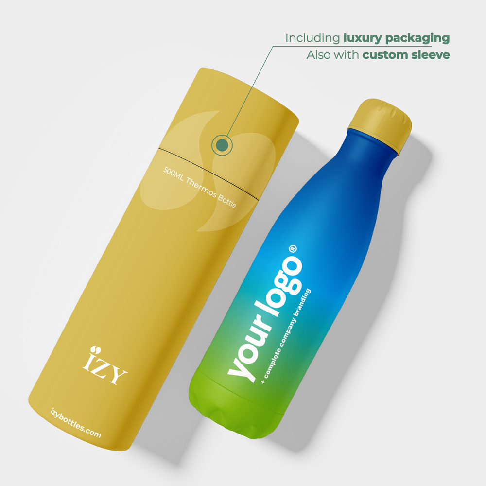 Thermosfles / Drinkfles - Geel - 500 ml