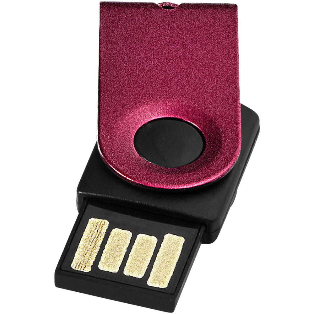 Mini USB stick - Rood, Zwart