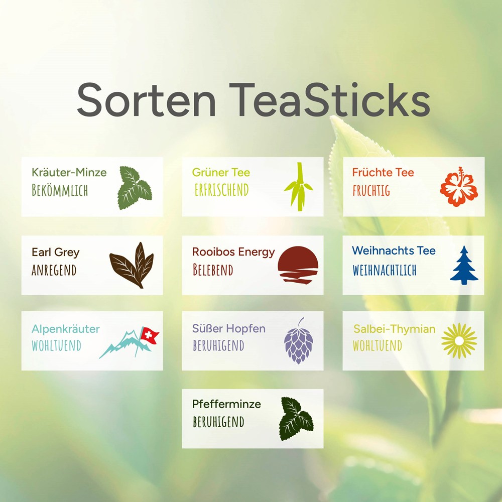 TeaStick - Rooibos Energy - Individueel Design