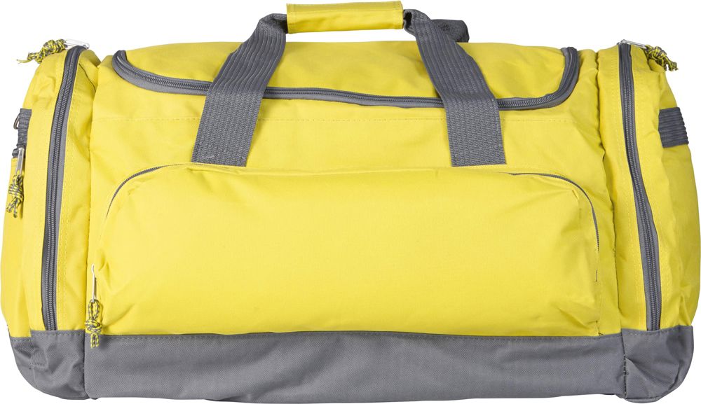 Polyester (600D) sporttas Lorenzo - Geel