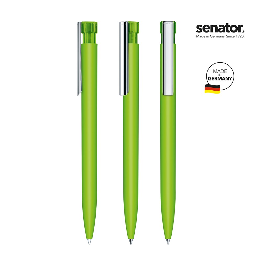 senator® Liberty Soft Touch MC  retractable pen - groen 376