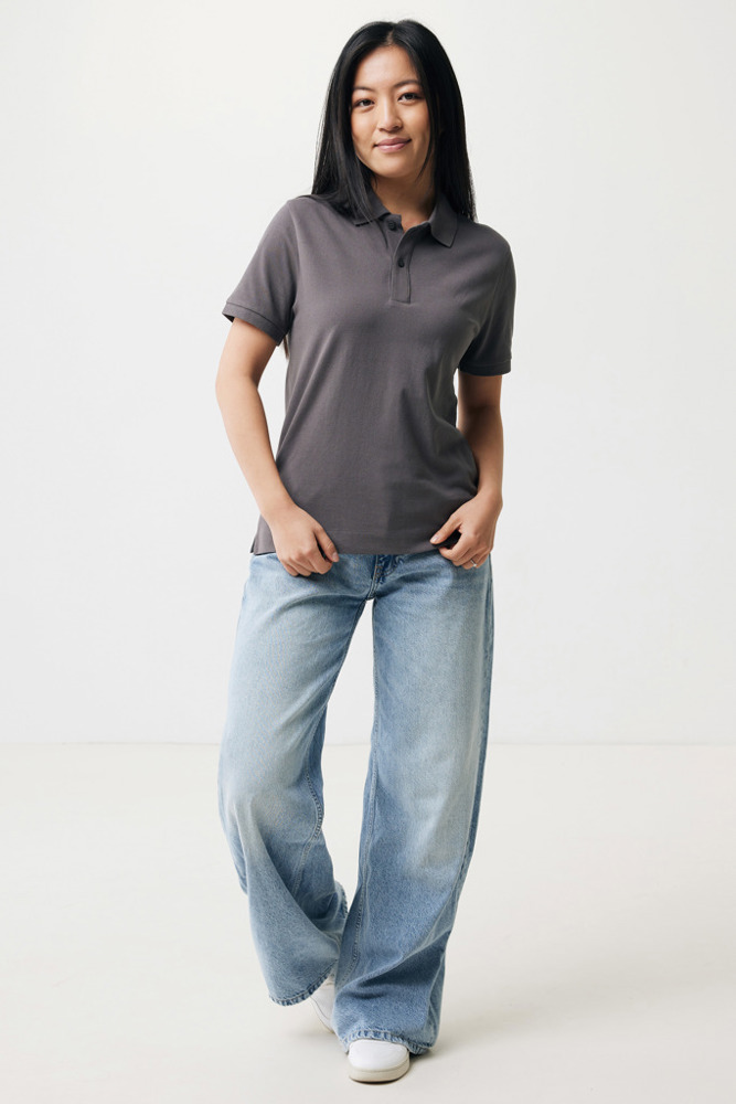 IQONIQ Yosemite gerecycled katoen pique polo