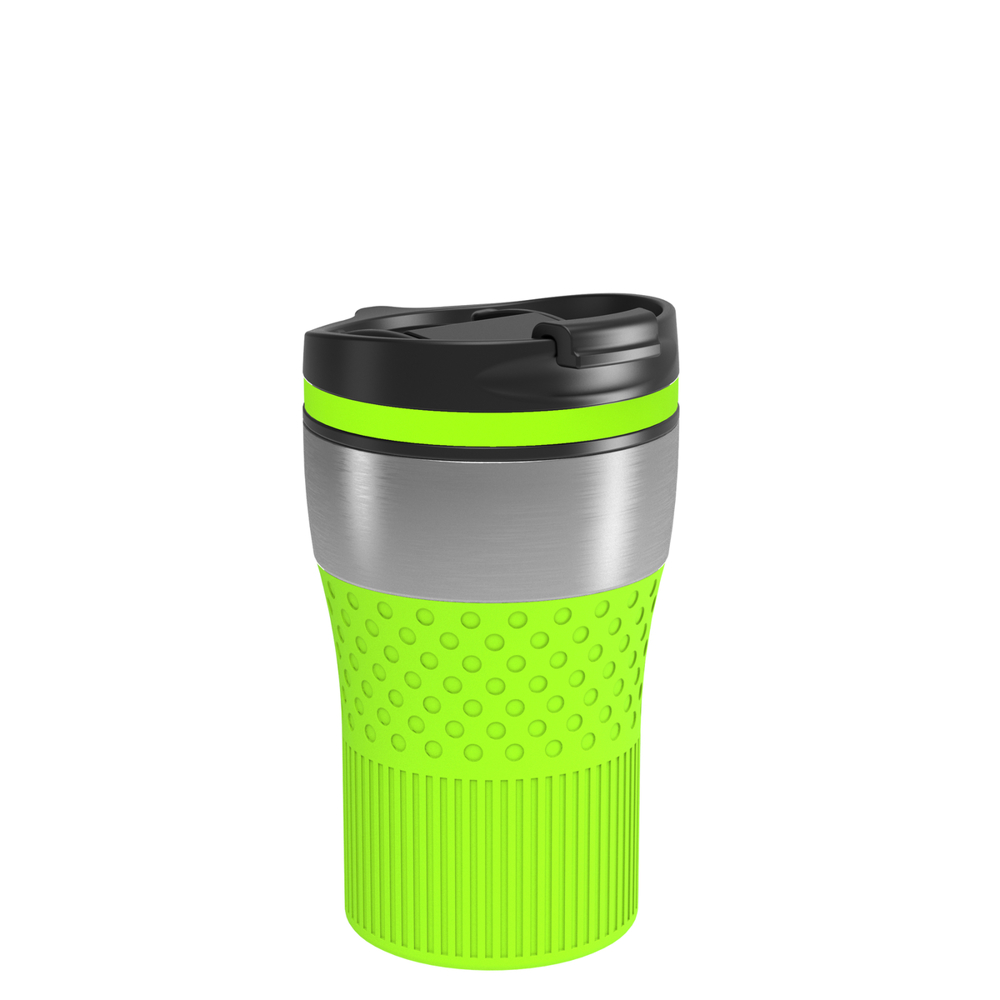 Thermobeker RETUMBLER-BAYAMO CORPORATE - zilver, lichtgroen
