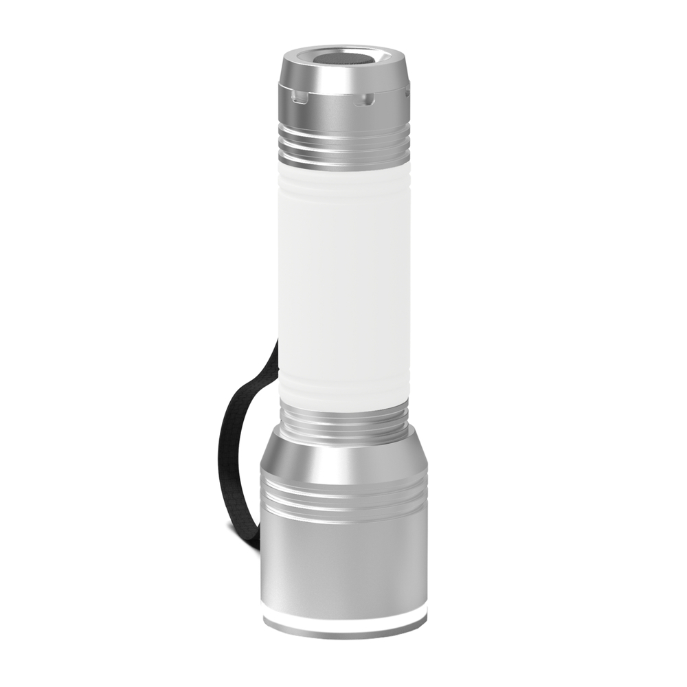 Zaklamp REEVES-myFLASH 700 - Zilver, Wit