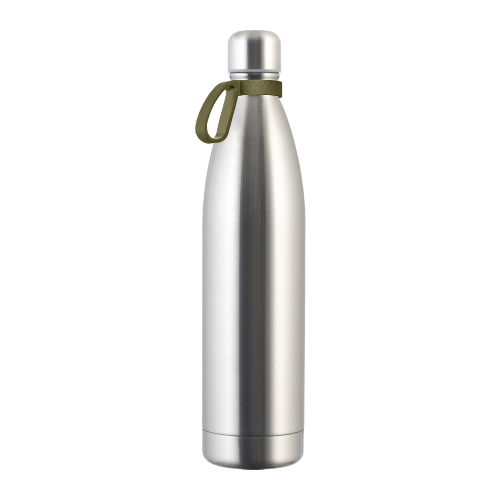 Thermofles RETUMBLER-NIZZA XXL - oijfgroen, zilver