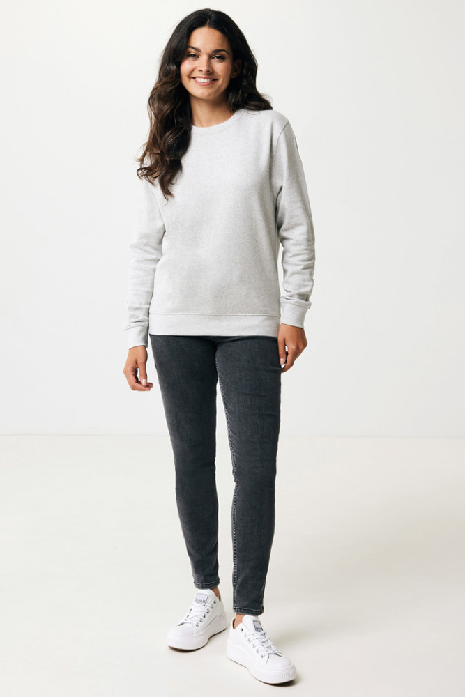 IQONIQ Etosha lichtgewicht gerecycled katoen sweater