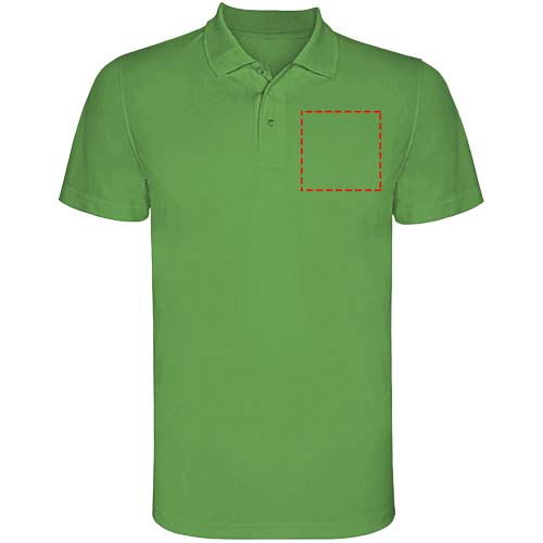 Monzha 150 g/m² sportpolo met korte mouwen voor heren
